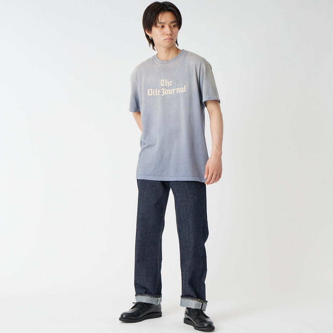 SUGAR CANE [シュガーケーン] 14.25ozスタンダードデニム 1947モデル [SC41947] 421A O.W &&モデル身長：177cm 着用サイズ：32&&