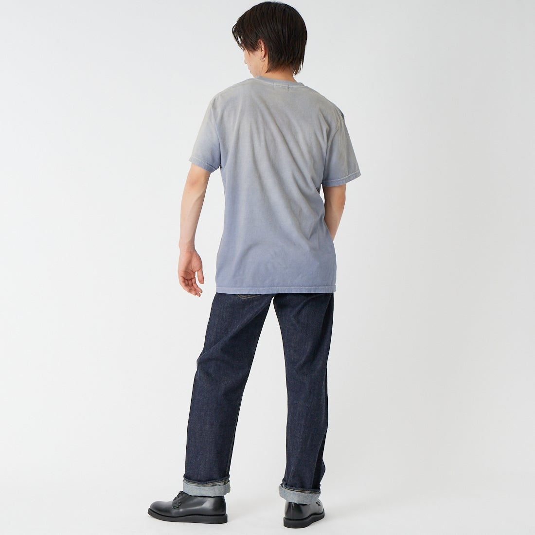 SUGAR CANE [シュガーケーン] 14.25ozスタンダードデニム 1947モデル [SC41947] 421A O.W &&モデル身長：177cm 着用サイズ：32&&