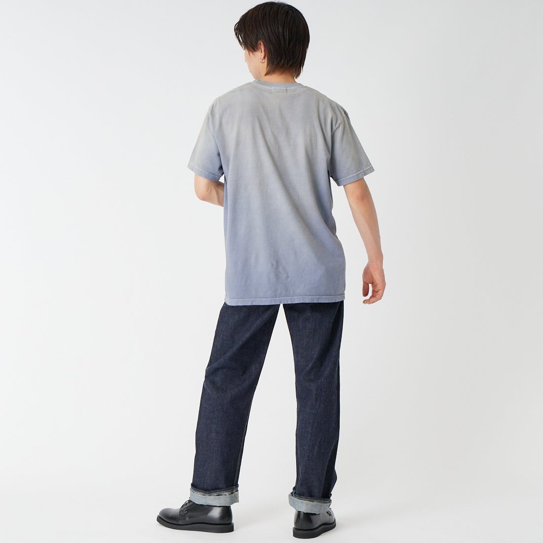 SUGAR CANE [シュガーケーン] 14.25ozスタンダードデニム 1947モデル [SC41947] 421A O.W &&モデル身長：177cm 着用サイズ：32&&