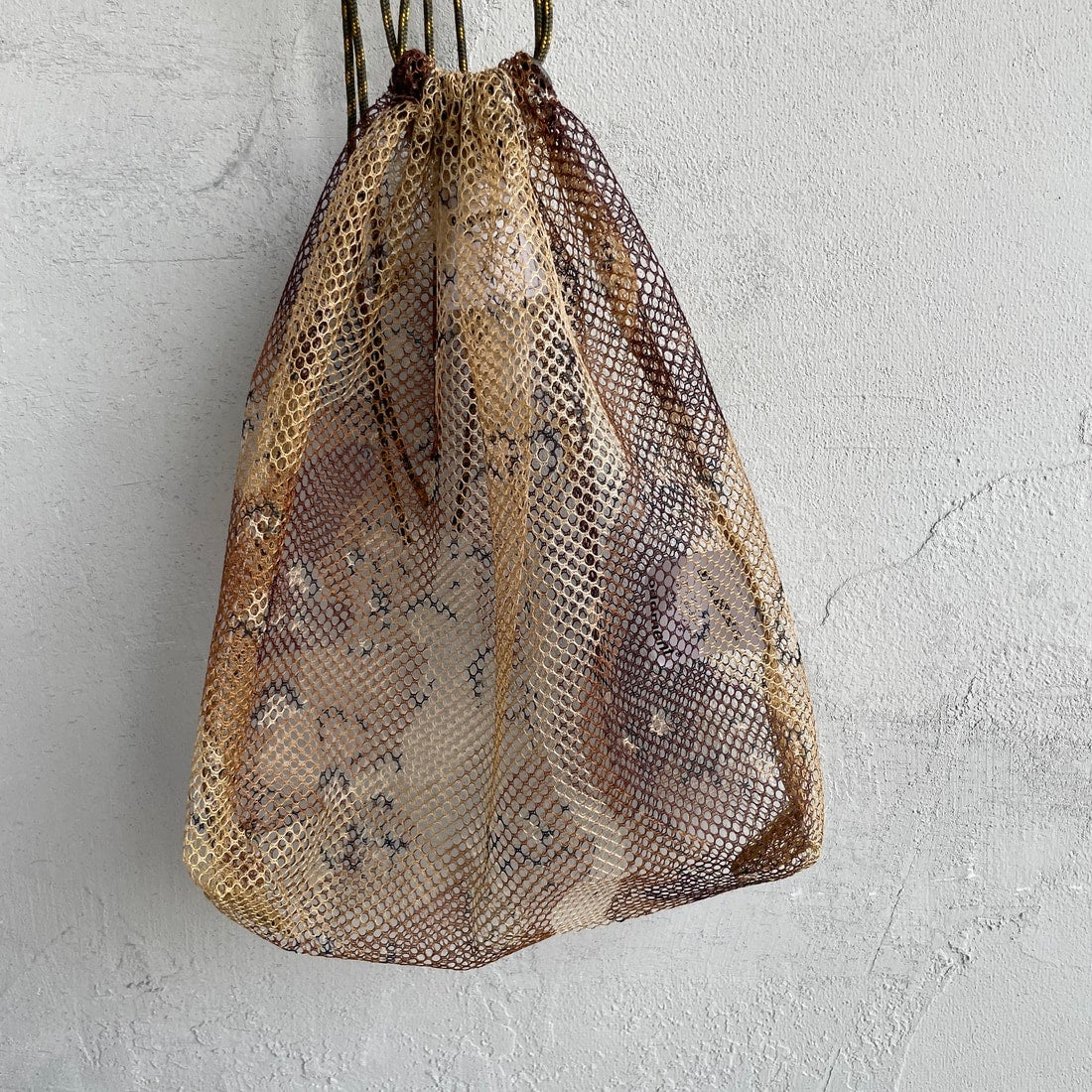 ODDMENT [オッドメント] メッシュネットポーチ [INDIVI-NET-POUCH] DESERT