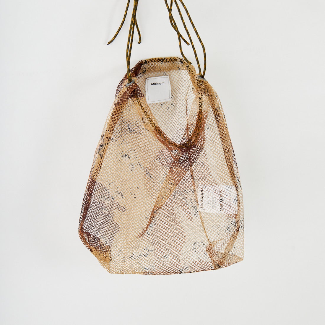 ODDMENT [オッドメント] メッシュネットポーチ [INDIVI-NET-POUCH] DESERT