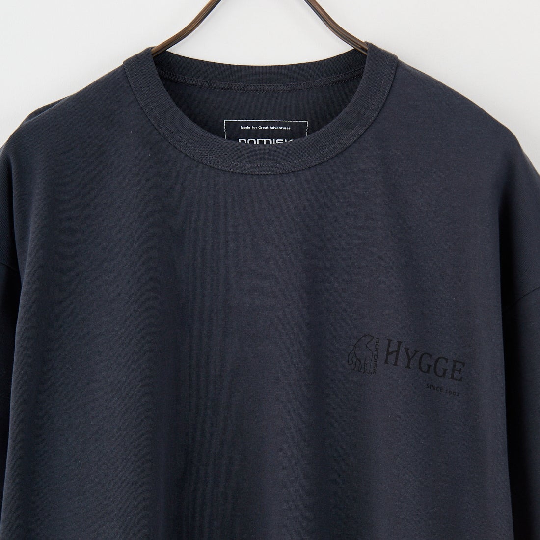 NORDISK [ノルディスク] 別注 HYGGE カモバックプリントTシャツ [NU11501-JF] CHARCOAL
