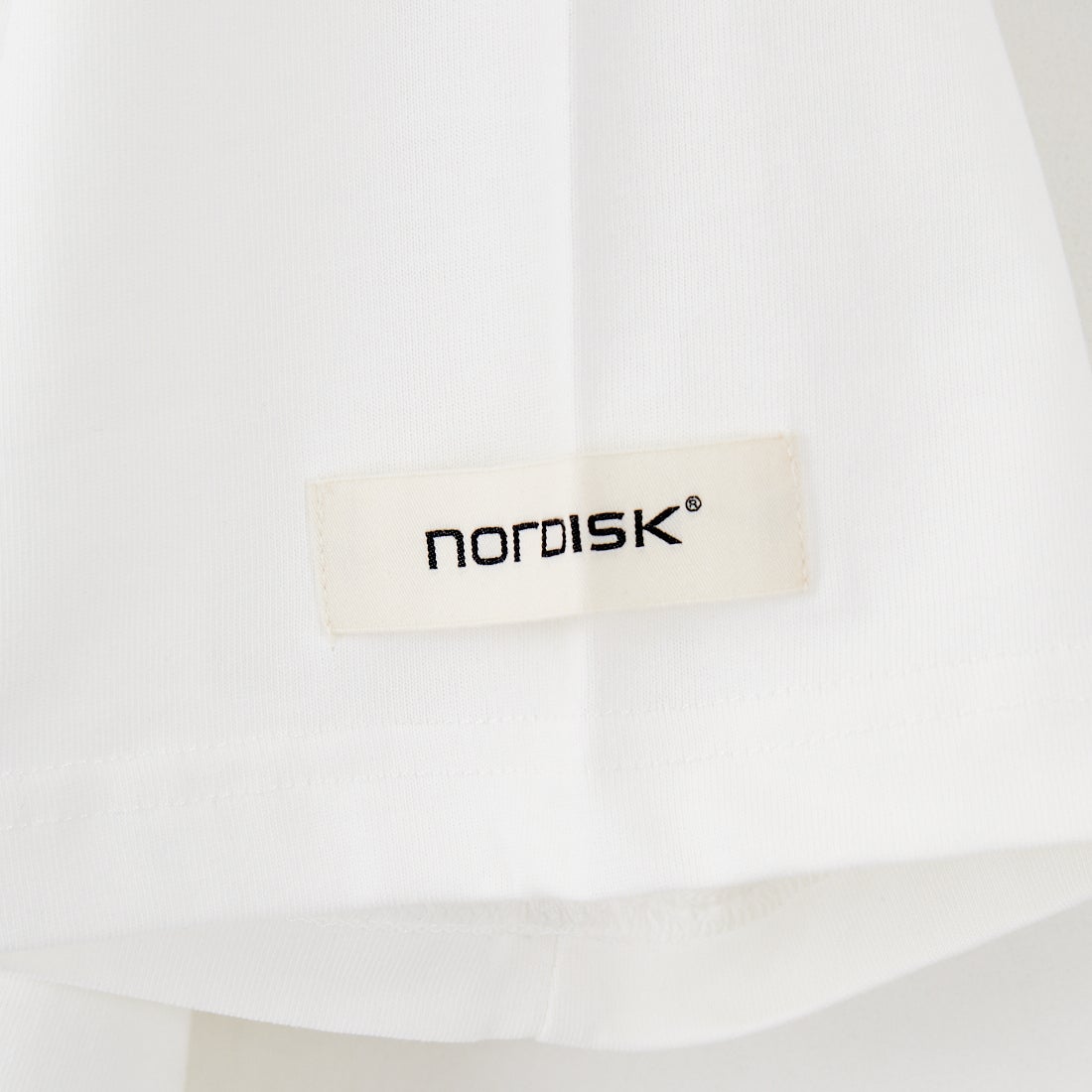 NORDISK [ノルディスク] 別注 HYGGE フィッシュバックプリントTシャツ [NU11502-JF] WHITE