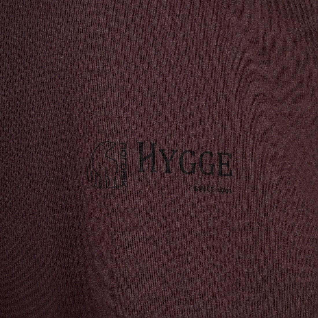 NORDISK [ノルディスク] 別注 HYGGE フィッシュバックプリントTシャツ [NU11502-JF] BROWN