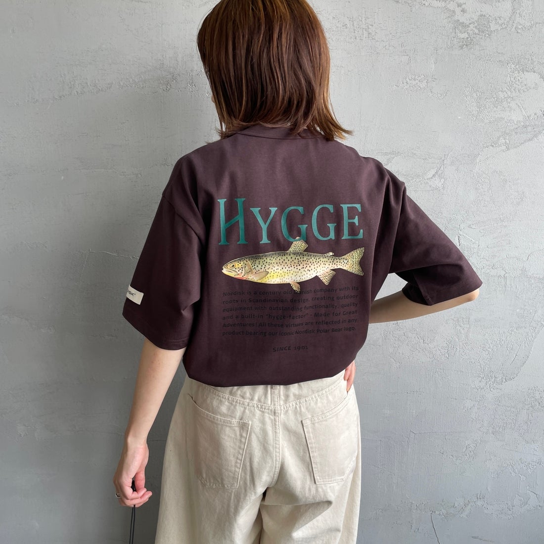 BROWN&&モデル身長：158cm 着用サイズ：44&&