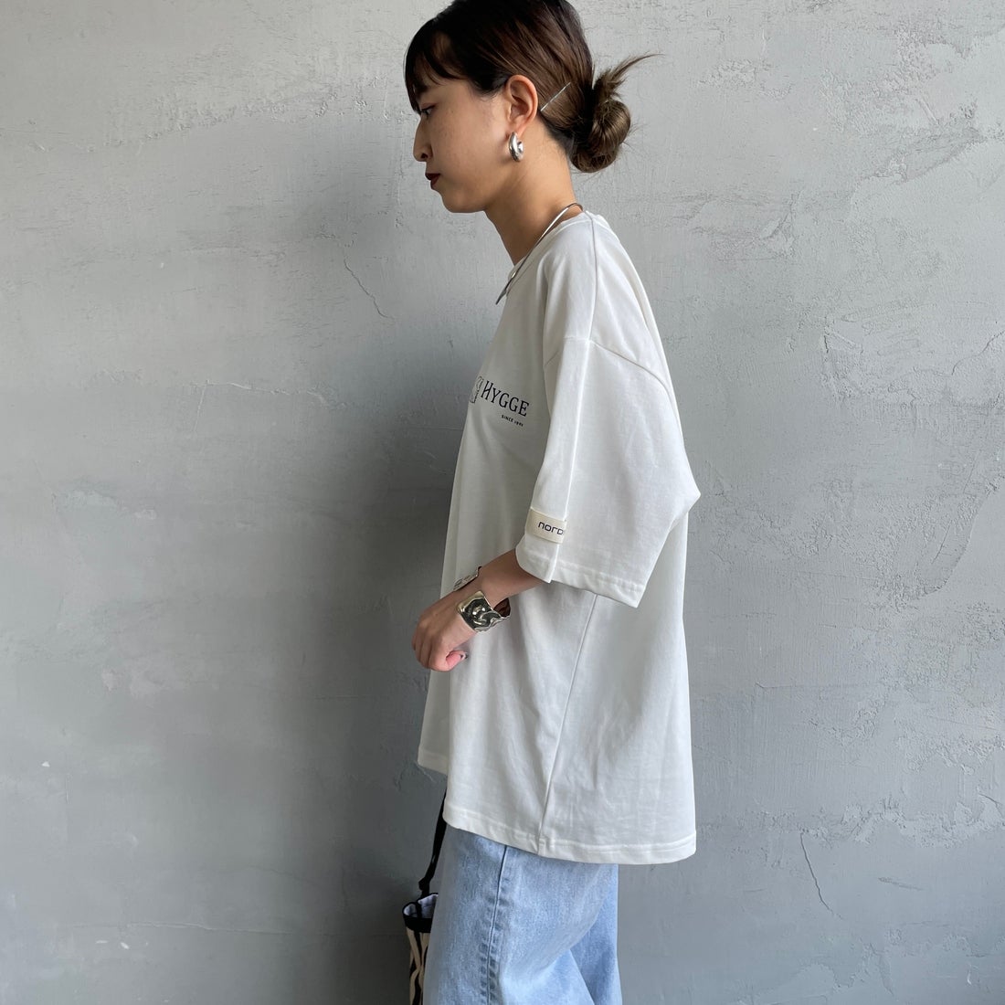 NORDISK [ノルディスク] 別注 HYGGE フィッシュバックプリントTシャツ