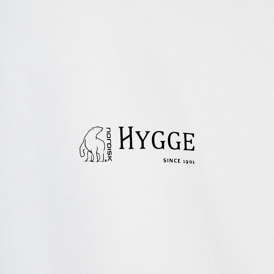 NORDISK [ノルディスク] 別注 HYGGE シカバックプリントTシャツ [NU11503-JF] WHITE