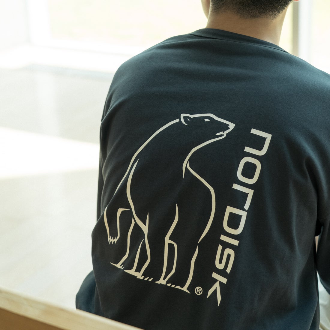 NORDISK [ノルディスク] 別注 バックロゴプリントTシャツ [NU11504-JF] CHARCOAL