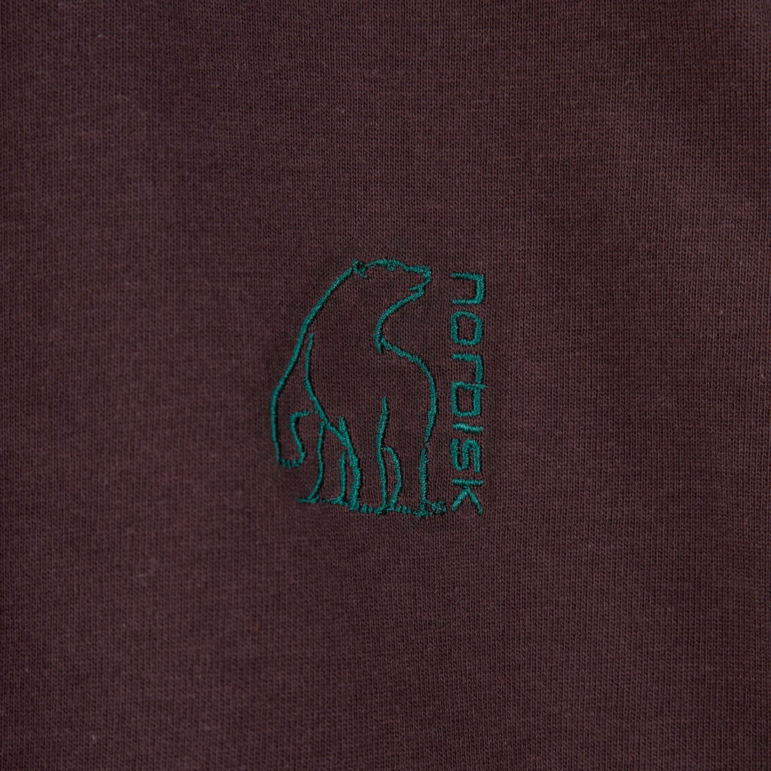 NORDISK [ノルディスク] 別注 バックロゴプリントTシャツ [NU11504-JF] BROWN