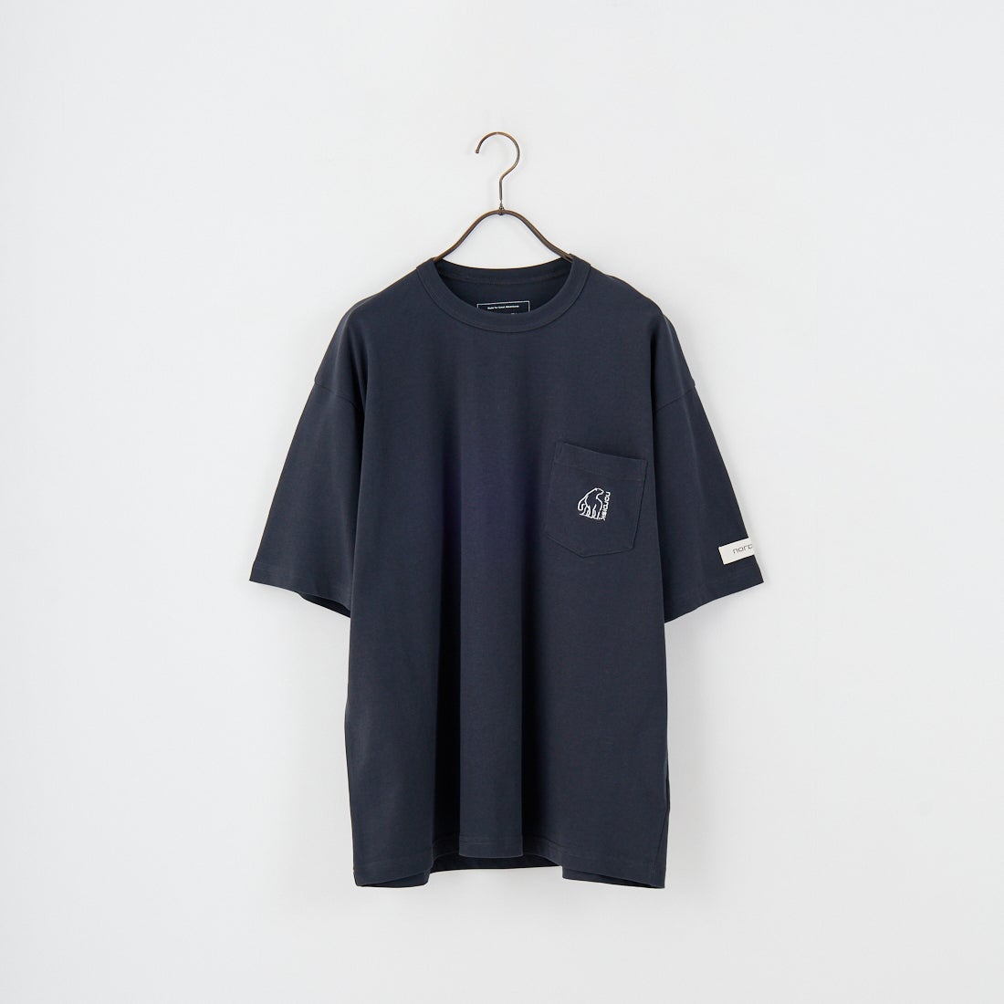 NORDISK [ノルディスク] 別注 ワンポイントポケットTシャツ [NU11505-JF] CHARCOAL