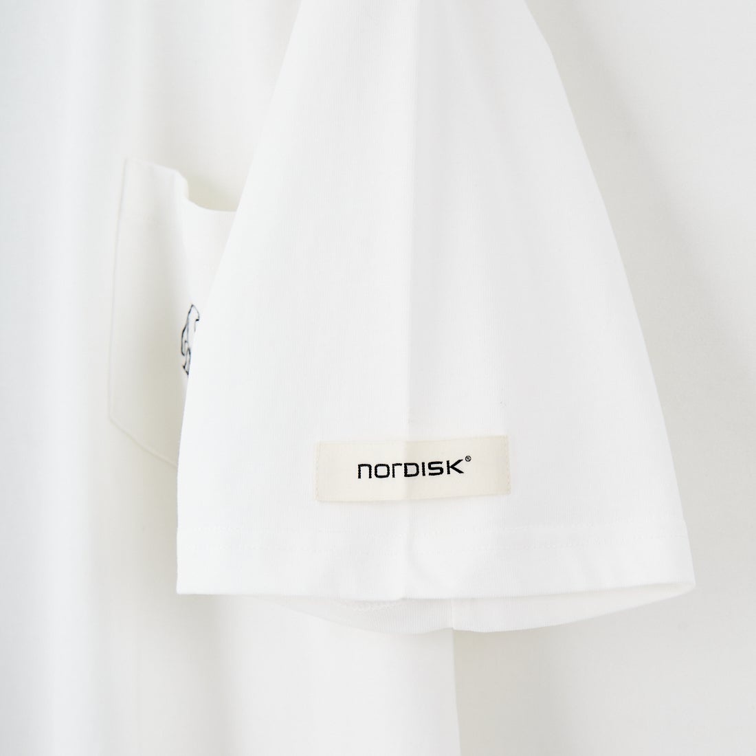 NORDISK [ノルディスク] 別注 ワンポイントポケットTシャツ [NU11505-JF] WHITE