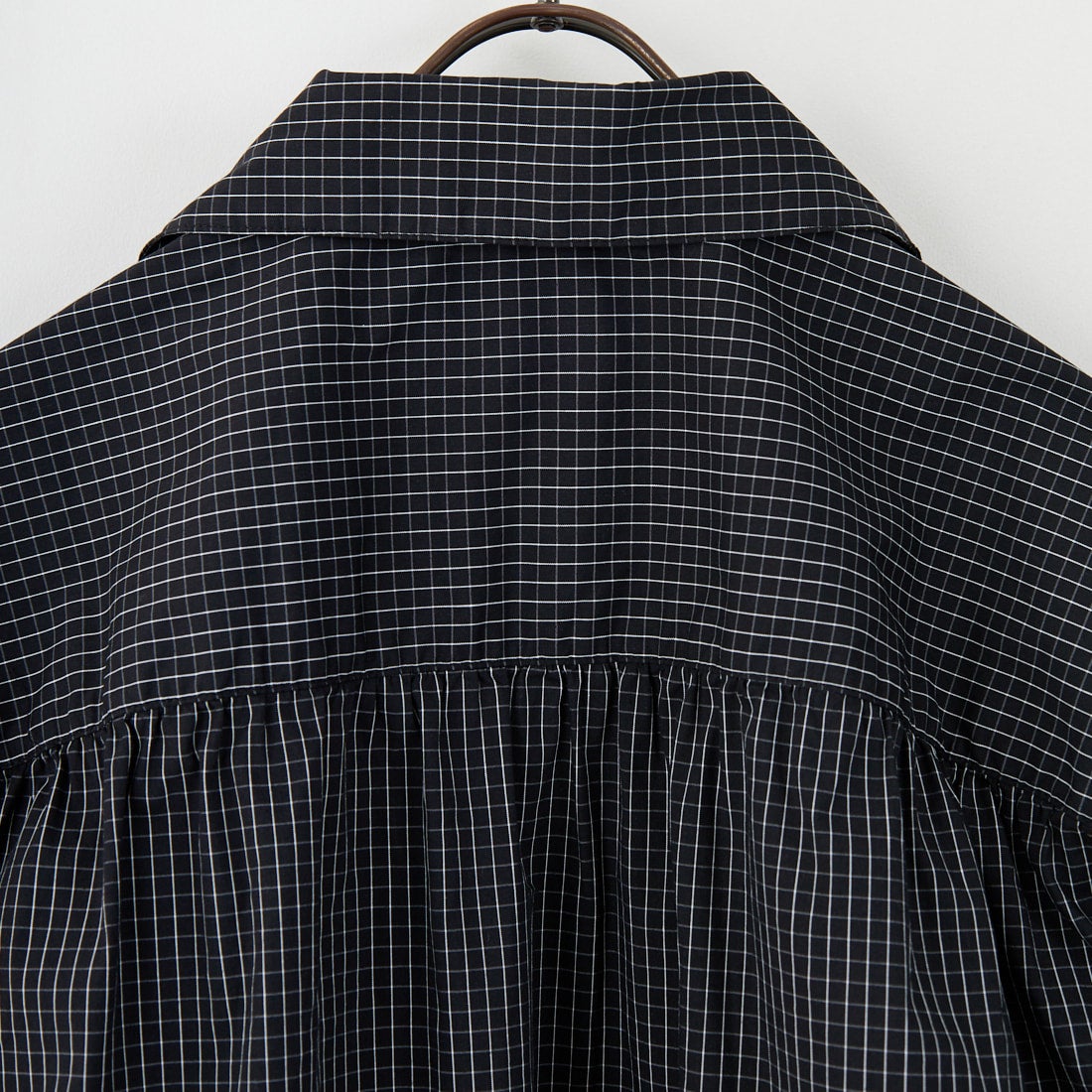 VALTA [ヴァルタ] 別注 シャーリングシャツ [VA25SS3042B-JF] CH710 BLK