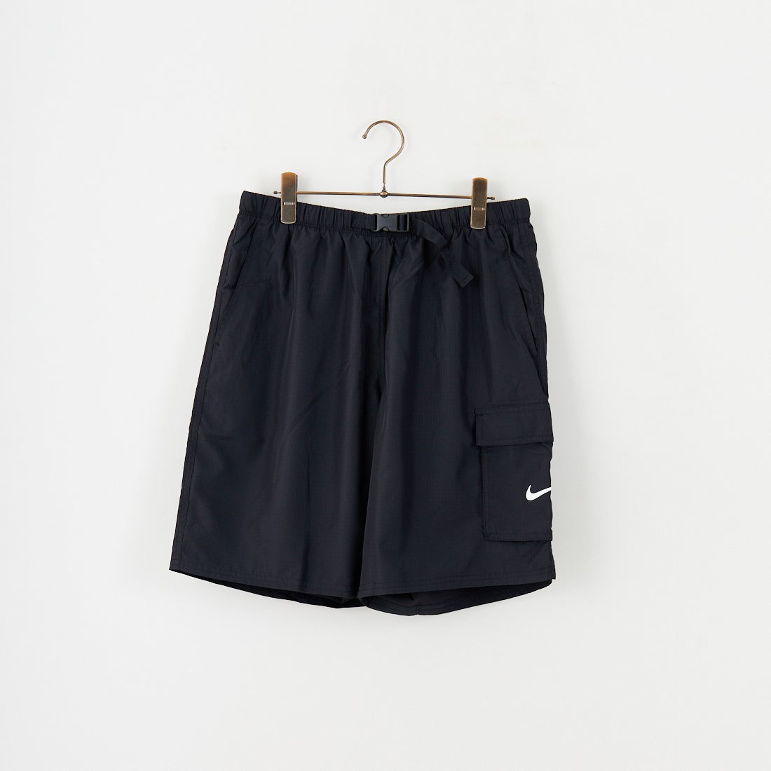 NIKE SWIM [ナイキスイム] リップストップ9インチカーゴボレーショーツ [NESSF452] N001 ﾌﾞﾗｯｸ