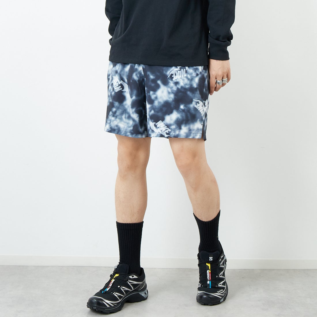 Nike タイダイデザイン ショートパンツ NIKE SWIM [ナイキスイム] タイダイカモプリント 7インチボレー