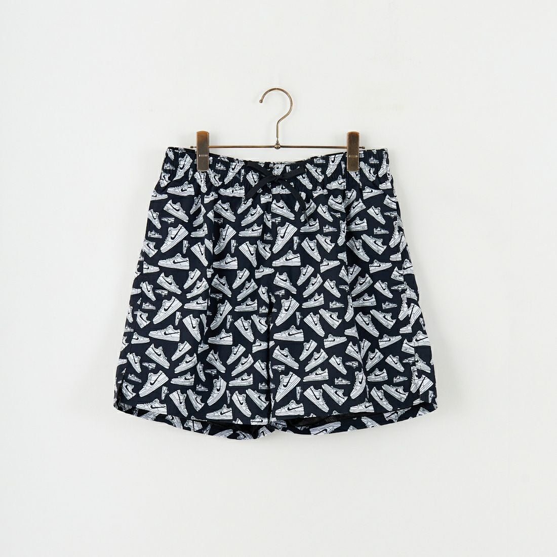 NIKE SWIM [ナイキスイム] エアフォース1プリント 7インチボレーショーツ [NESSF516] N001 ﾌﾞﾗｯｸ