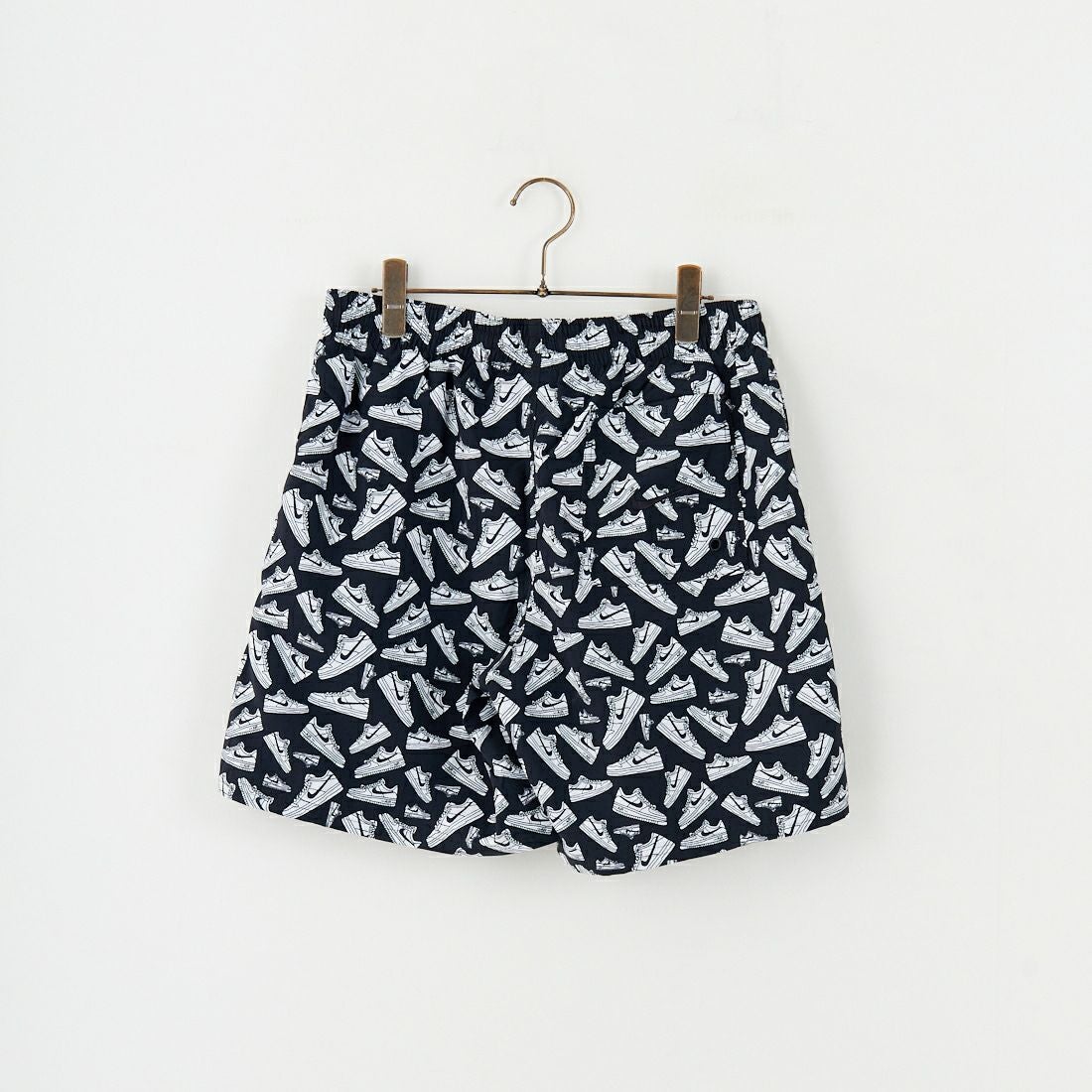 NIKE SWIM [ナイキスイム] エアフォース1プリント 7インチボレーショーツ [NESSF516] N001 ﾌﾞﾗｯｸ