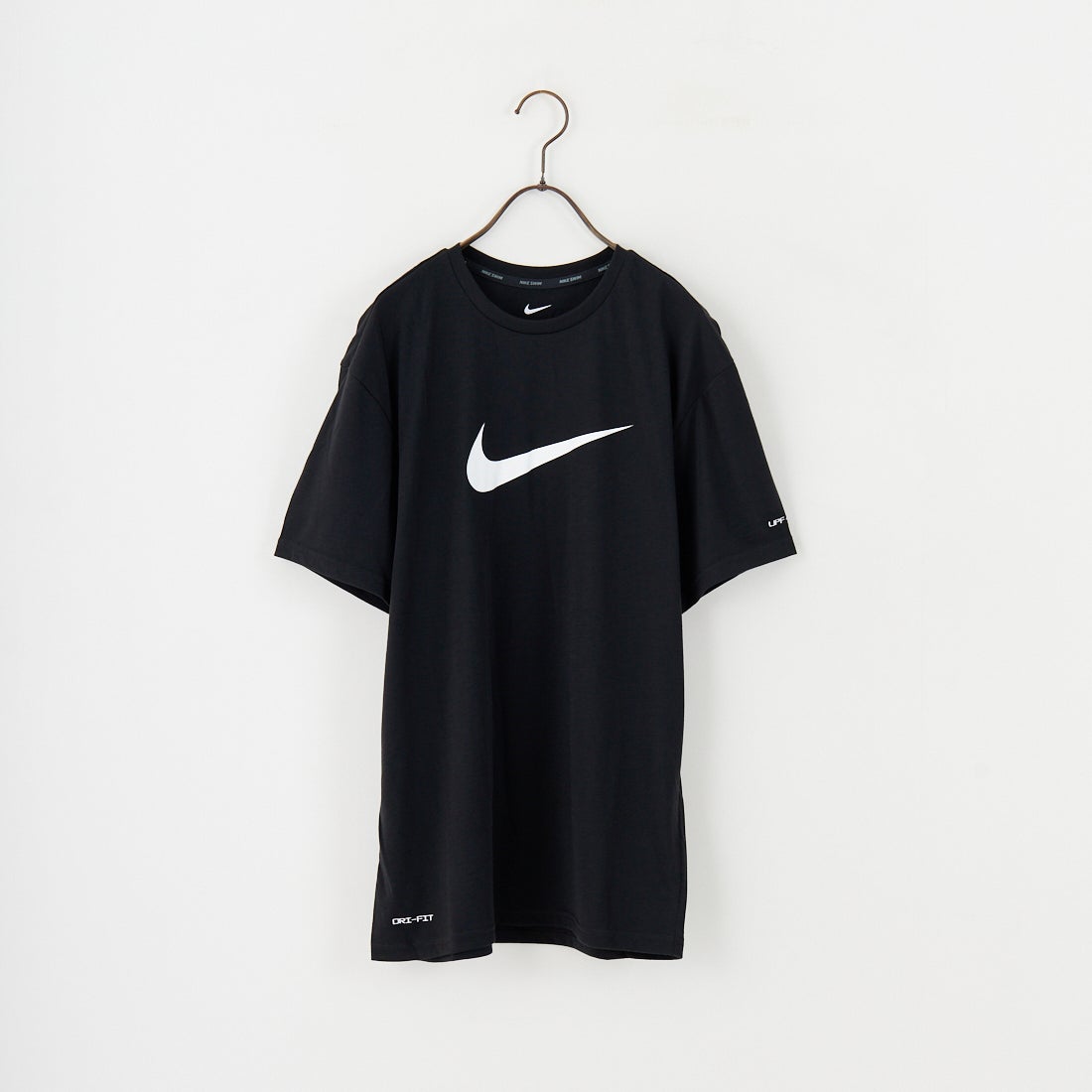 NIKE SWIM [ナイキスイム] コットンライク スニーカーボックスラッシュガード [NESSF523] N001 ﾌﾞﾗｯｸ