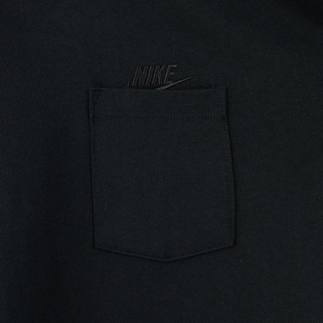 NIKE [ナイキ] プレミアムエッセンシャル ロングスリーブポケットTシャツ [DR7930]011 BLACK