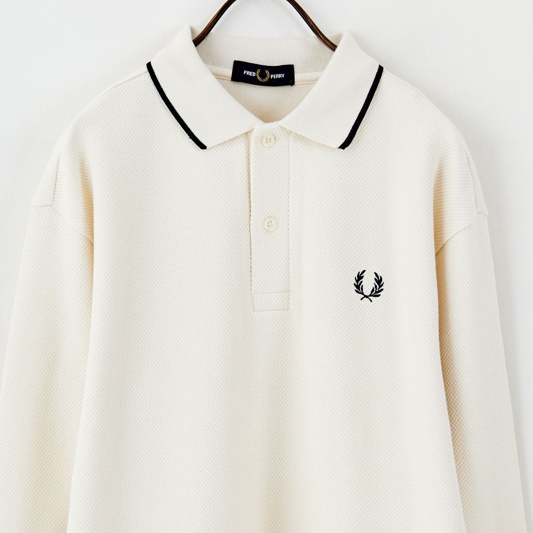 FRED PERRY [フレッドペリー] 別注 ワンポイントロゴ刺繍 ロング