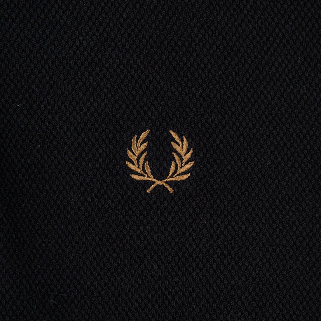 FRED PERRY [フレッドペリー] 別注 ワンポイントロゴ刺繍 ロングスリーブポロシャツ [FPM-25A-027JF] BLK/SHADED
