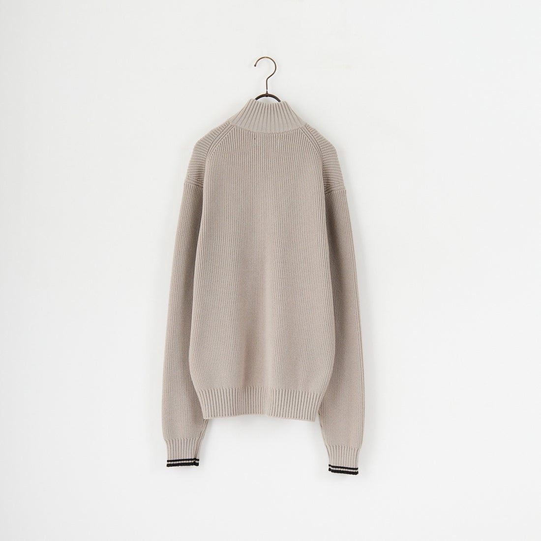 FRED PERRY [フレッドペリー] 別注 ドライバーズニット [FPM-25A-028JF] WARM OAT/B