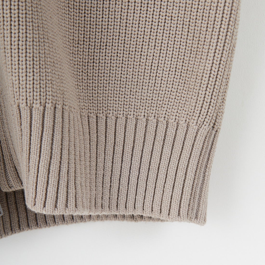 FRED PERRY [フレッドペリー] 別注 ドライバーズニット [FPM-25A-028JF] WARM OAT/B