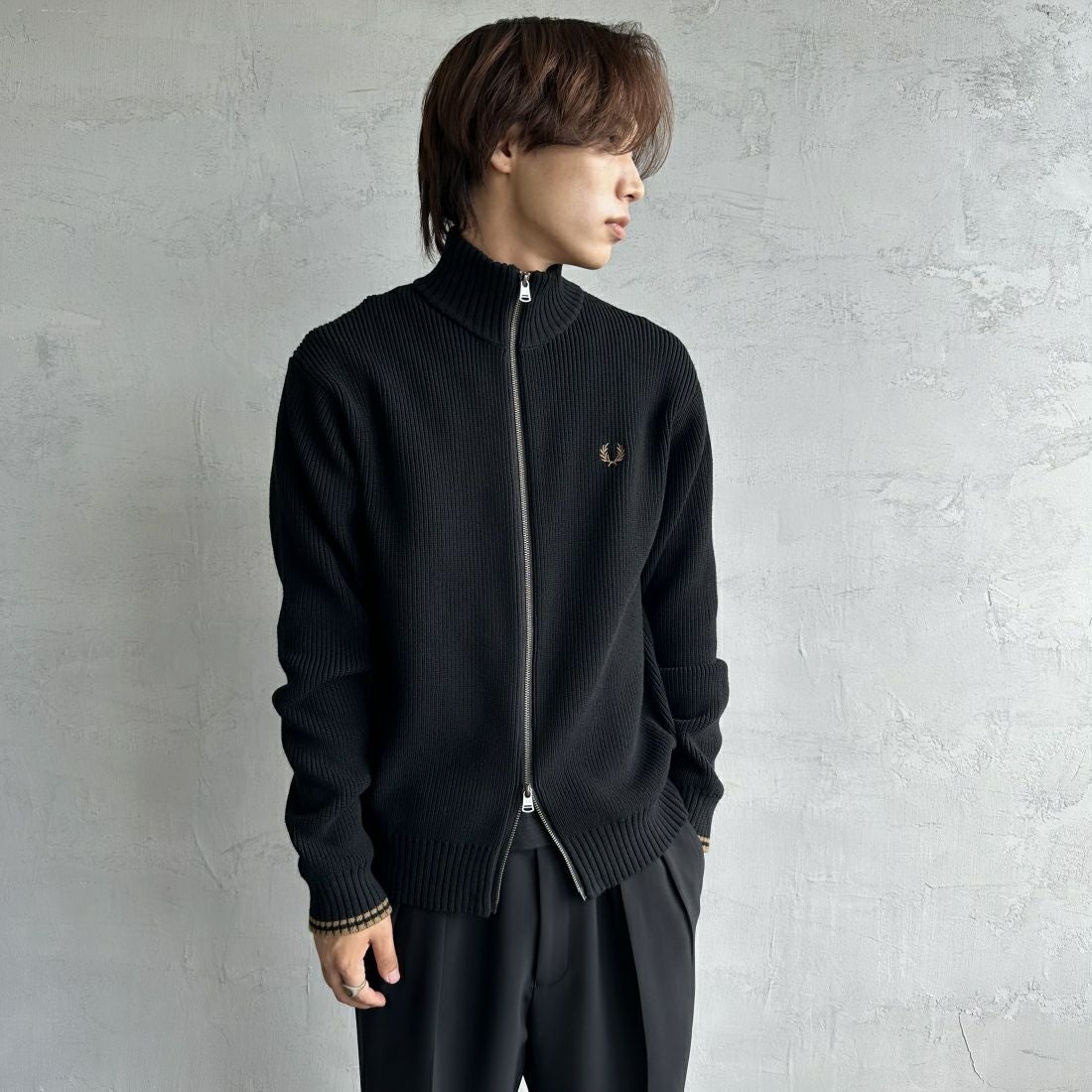 BLK/SHADED&&モデル身長：179cm 着用サイズ：M&&