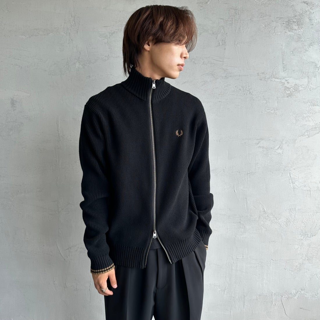BLK/SHADED&&モデル身長：179cm 着用サイズ：M&&