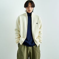 ECRU/NAVY&&モデル身長：179cm 着用サイズ：L&&