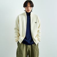 ECRU/NAVY&&モデル身長：179cm 着用サイズ：L&&