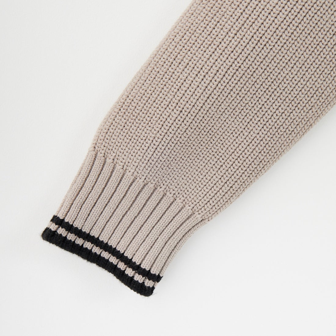 ホワイトモカフレッドペリー メリノウール ドライバーズニット S FRED PERRY [フレッドペリー] 別注 ドライバーズニット [FPM-25A-028JF
