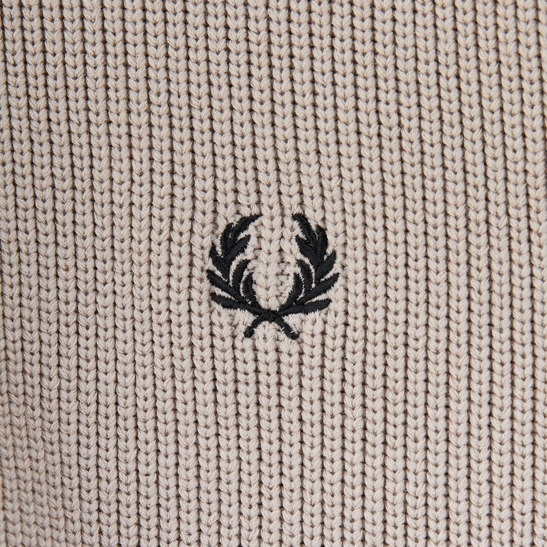 FRED PERRY [フレッドペリー] 別注 ドライバーズニット [FPM-25A-028JF] WARM OAT/B