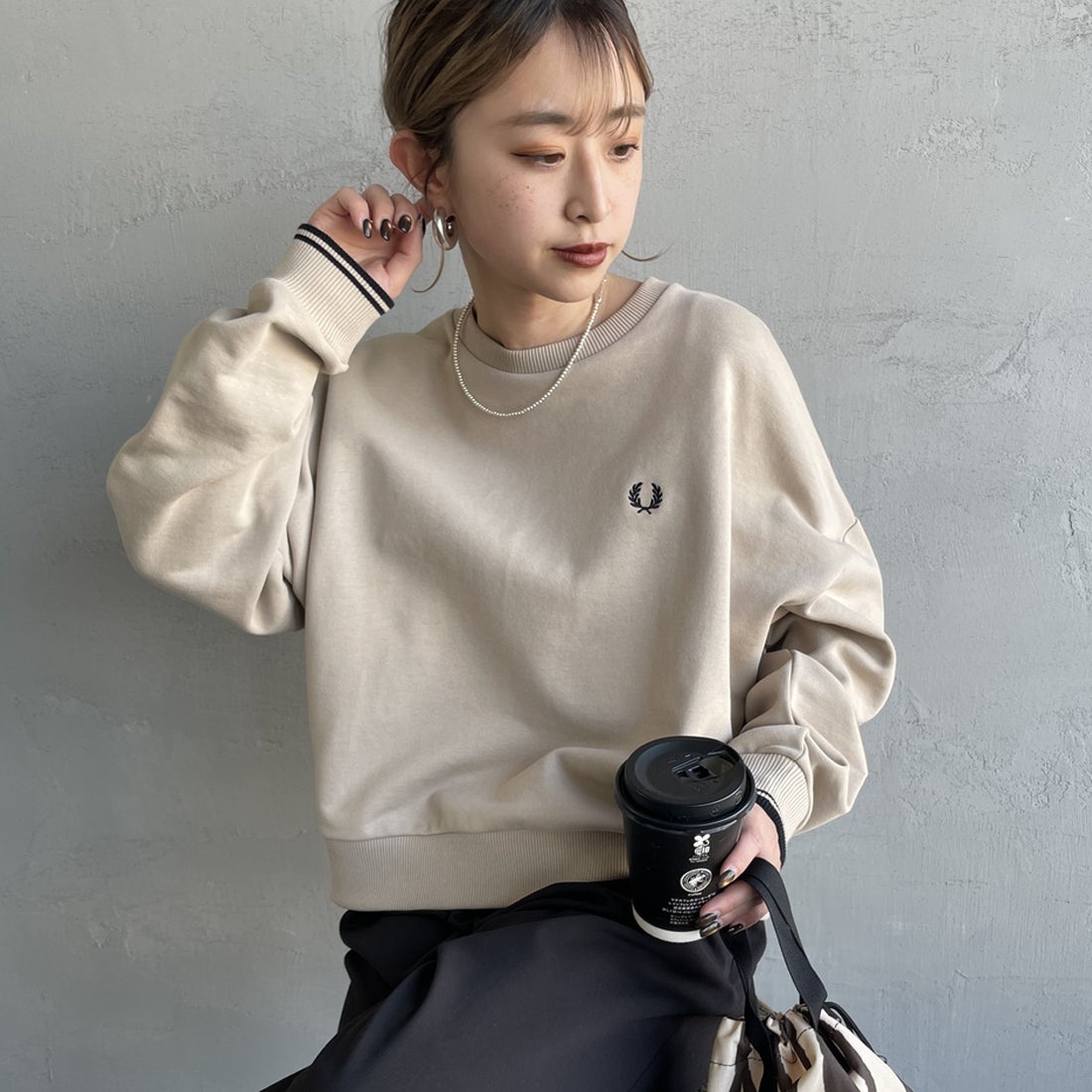 Z19 WARM O&&モデル身長：150cm 着用サイズ：10&&