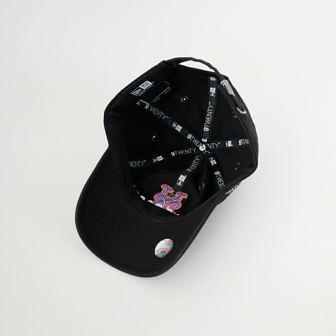 NEW ERA [ニューエラ] 9TWENTY MLBサイドパッチ ニューヨーク・メッツ [14388718] NEYMET BLK