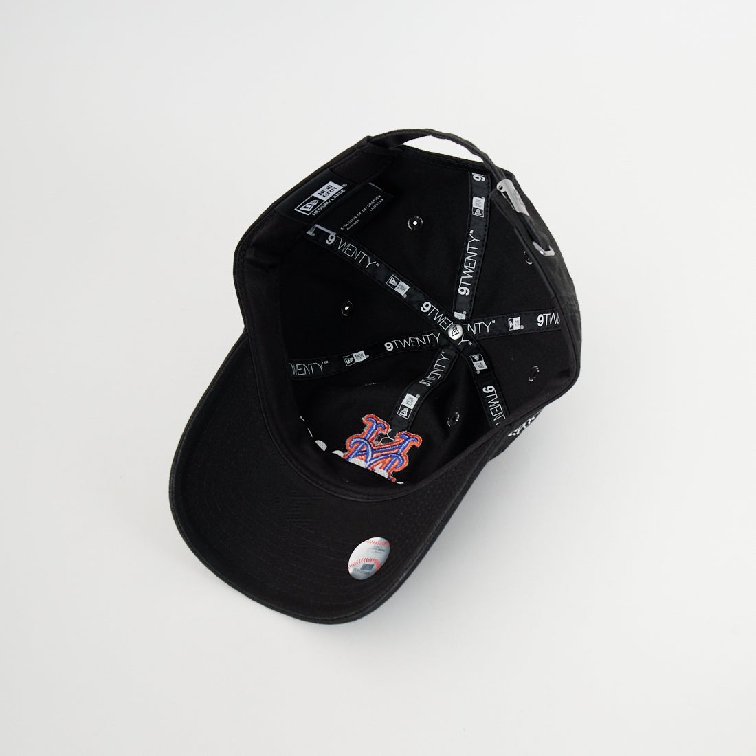 NEW ERA [ニューエラ] 9TWENTY MLBサイドパッチ ニューヨーク・メッツ [14388718] NEYMET BLK