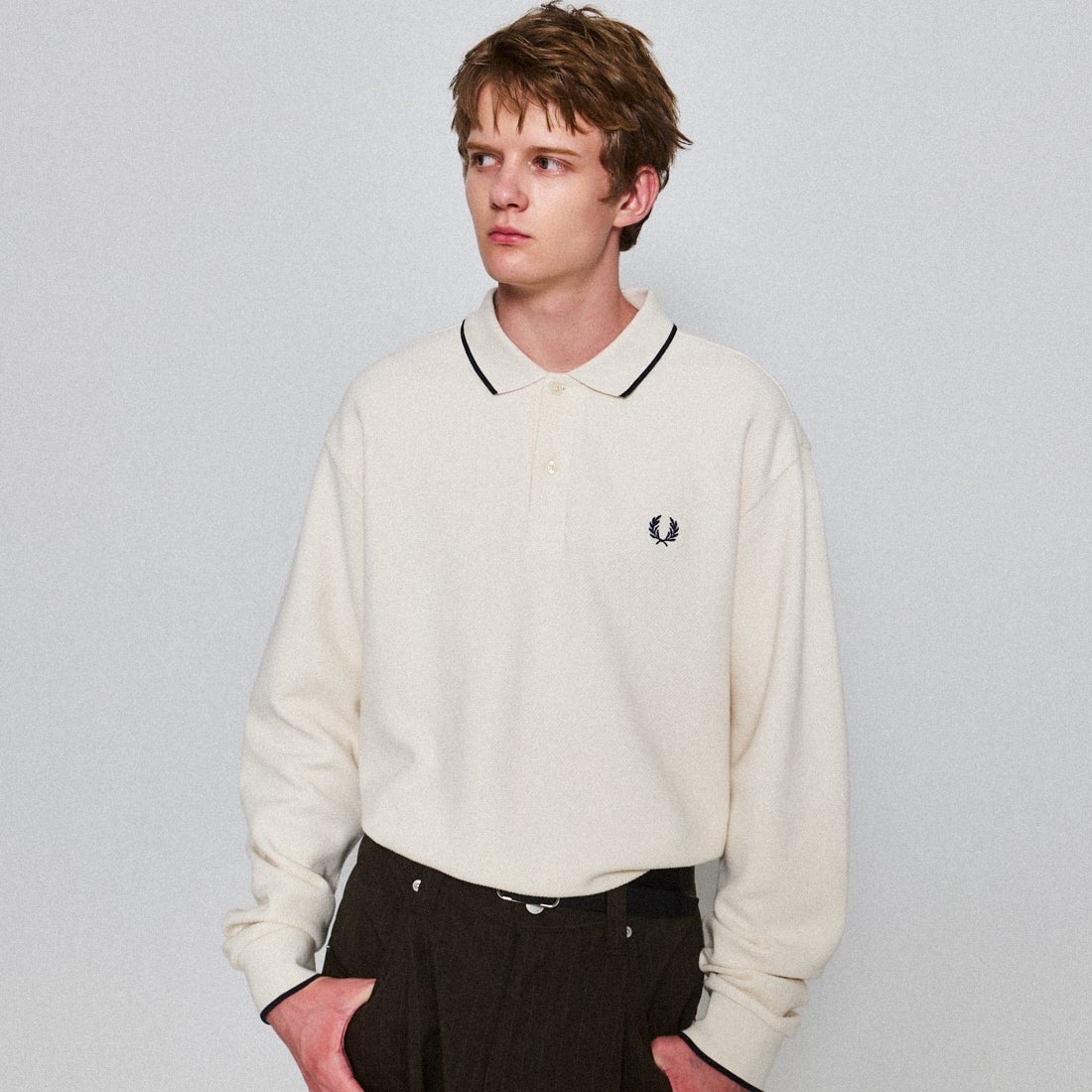 ECRU/NAVY