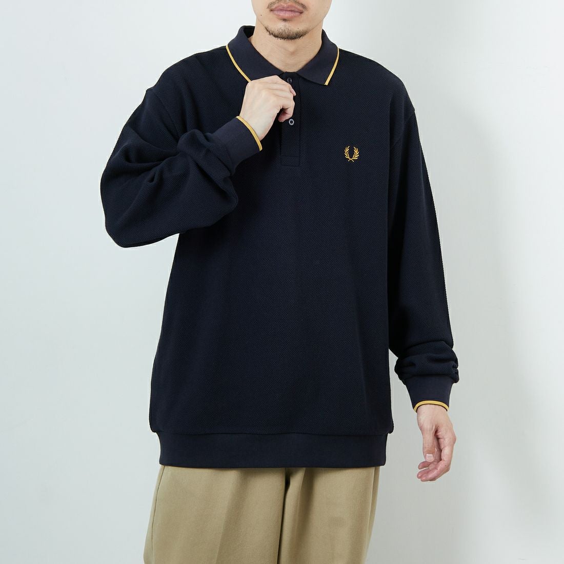 NVY/HONEYC&&モデル身長：168cm 着用サイズ：L&&