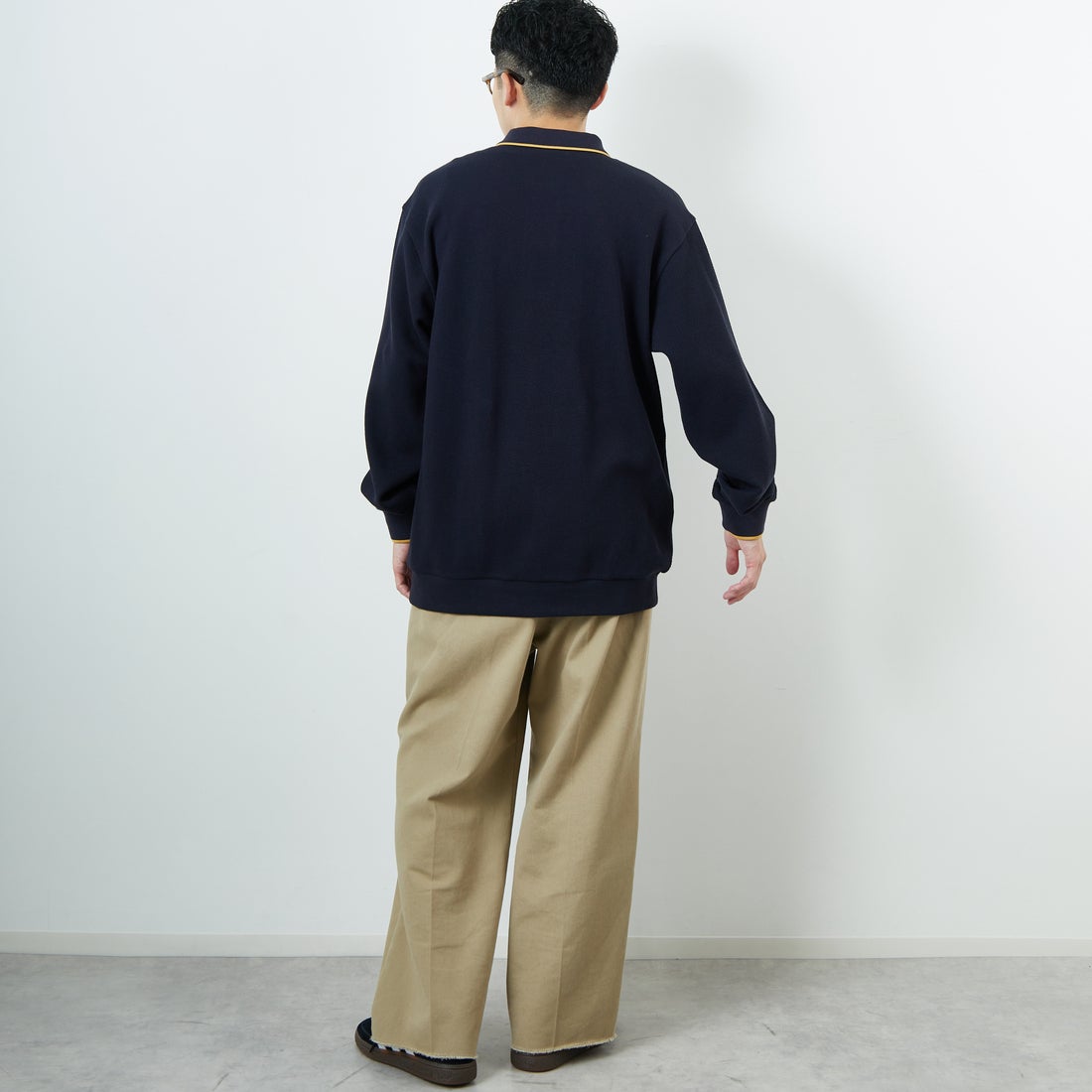 FRED PERRY [フレッドペリー] 別注 ワンポイントロゴ刺繍 ロング