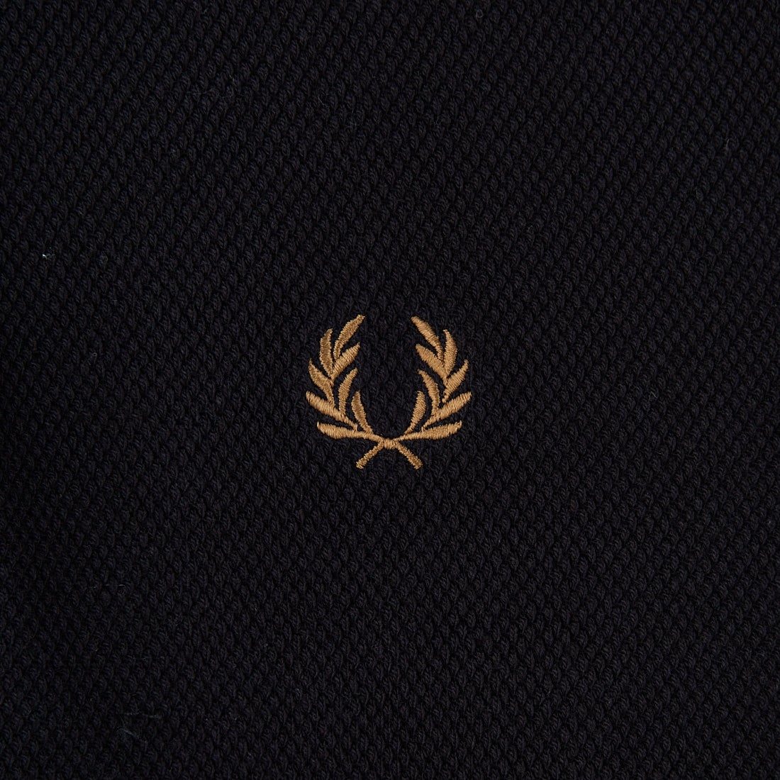 FRED PERRY [フレッドペリー] 別注 ワンポイントロゴ刺繍 ロングスリーブポロシャツ [FPM-25A-027JF] BLK/SHADED