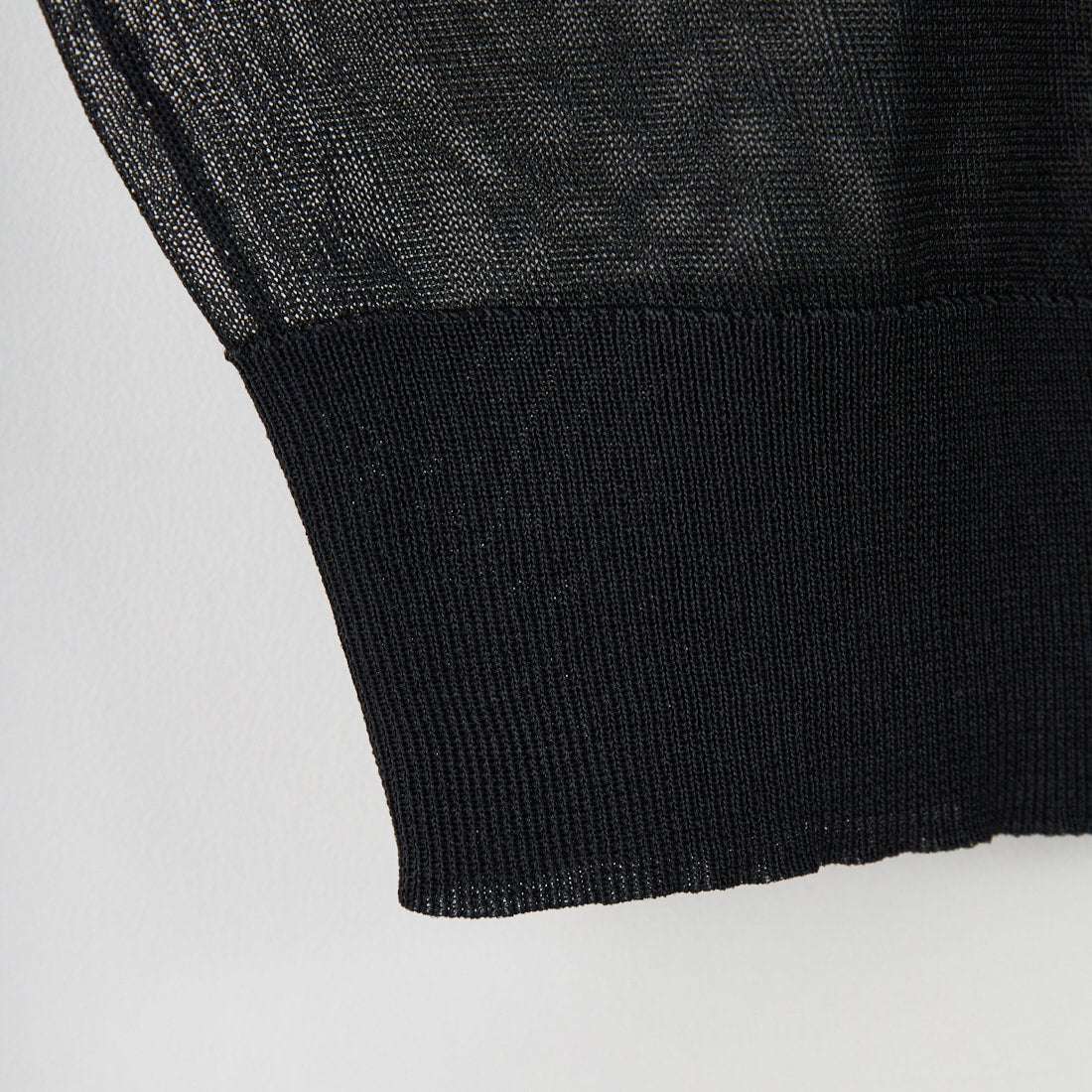 Jeans Factory Clothes [ジーンズファクトリークローズ] ラメシアーVネックカーディガン [11255816] ﾌﾞﾗｯｸ