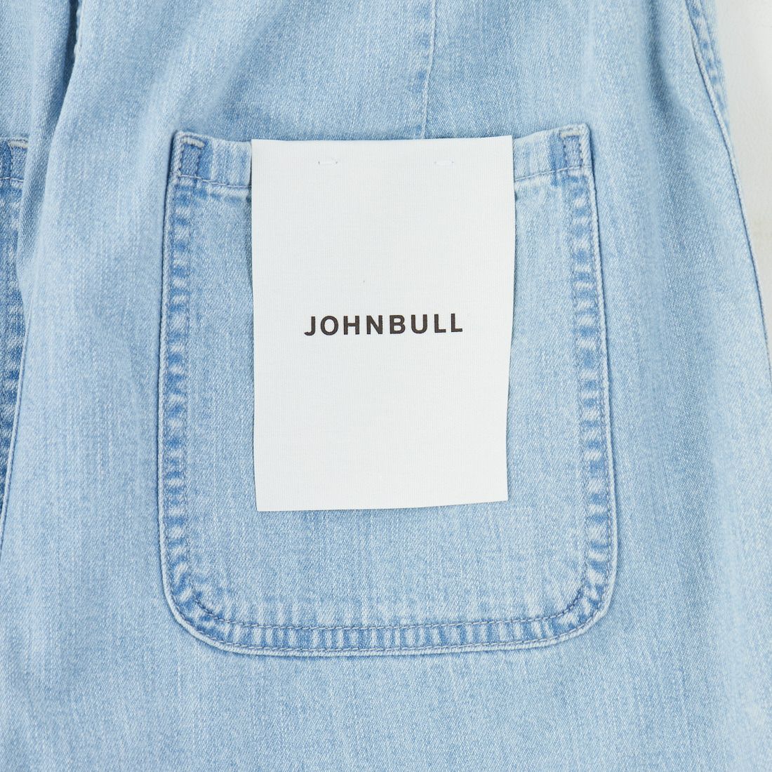 Johnbull [ジョンブル] ライトデニムイージーデッキパンツ [JL253P01] 016 ﾌﾞﾘｰﾁ