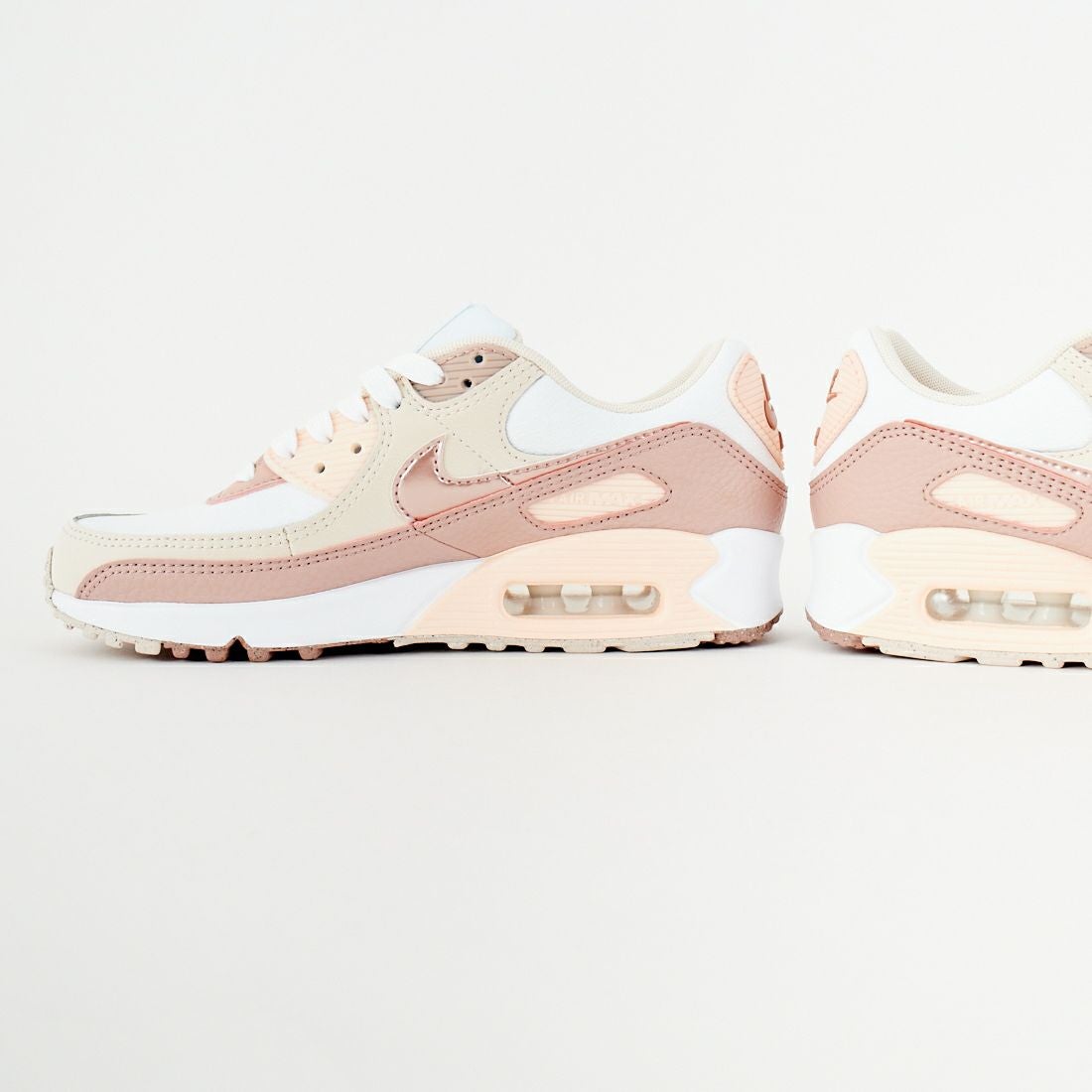 NIKE [ナイキ] ウィメンズ エアマックス90 [HQ1783] 100 WHT/PA
