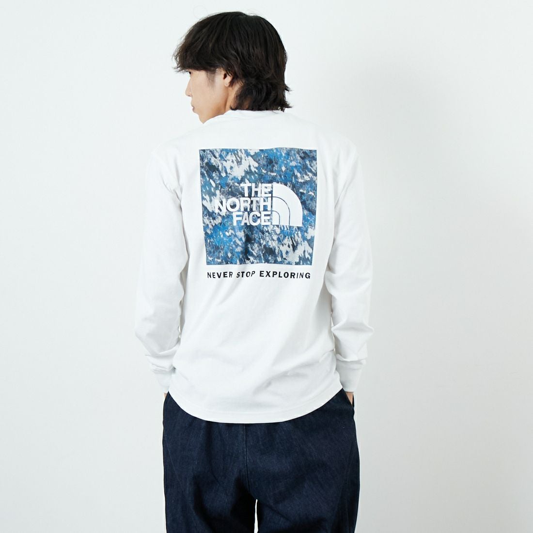 THE NORTH FACE [ザ ノースフェイス] ロングスリーブ スクエアデジタル