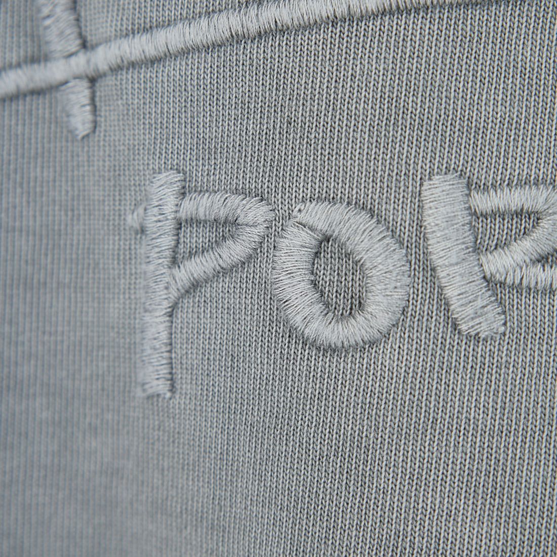 MANHATTAN PORTAGE [マンハッタンポーテージ] 別注 手書き風バックプリント ロングスリーブTシャツ [25FWMP-IN76-JF] GRAY