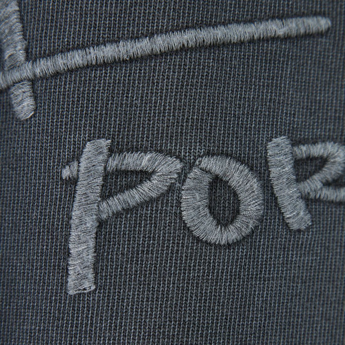 MANHATTAN PORTAGE [マンハッタンポーテージ] 別注 手書き風バックプリント ロングスリーブTシャツ [25FWMP-IN76-JF] CHARCOAL