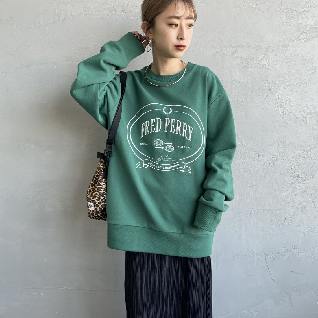 FRED PERRY [フレッドペリー] Chosen by Champions クルーネック