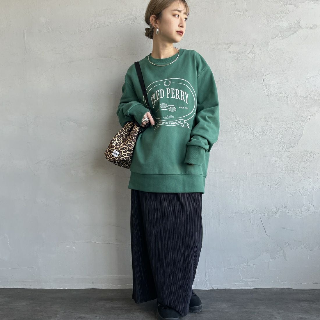 FRED PERRY [フレッドペリー] Chosen by Champions クルーネック