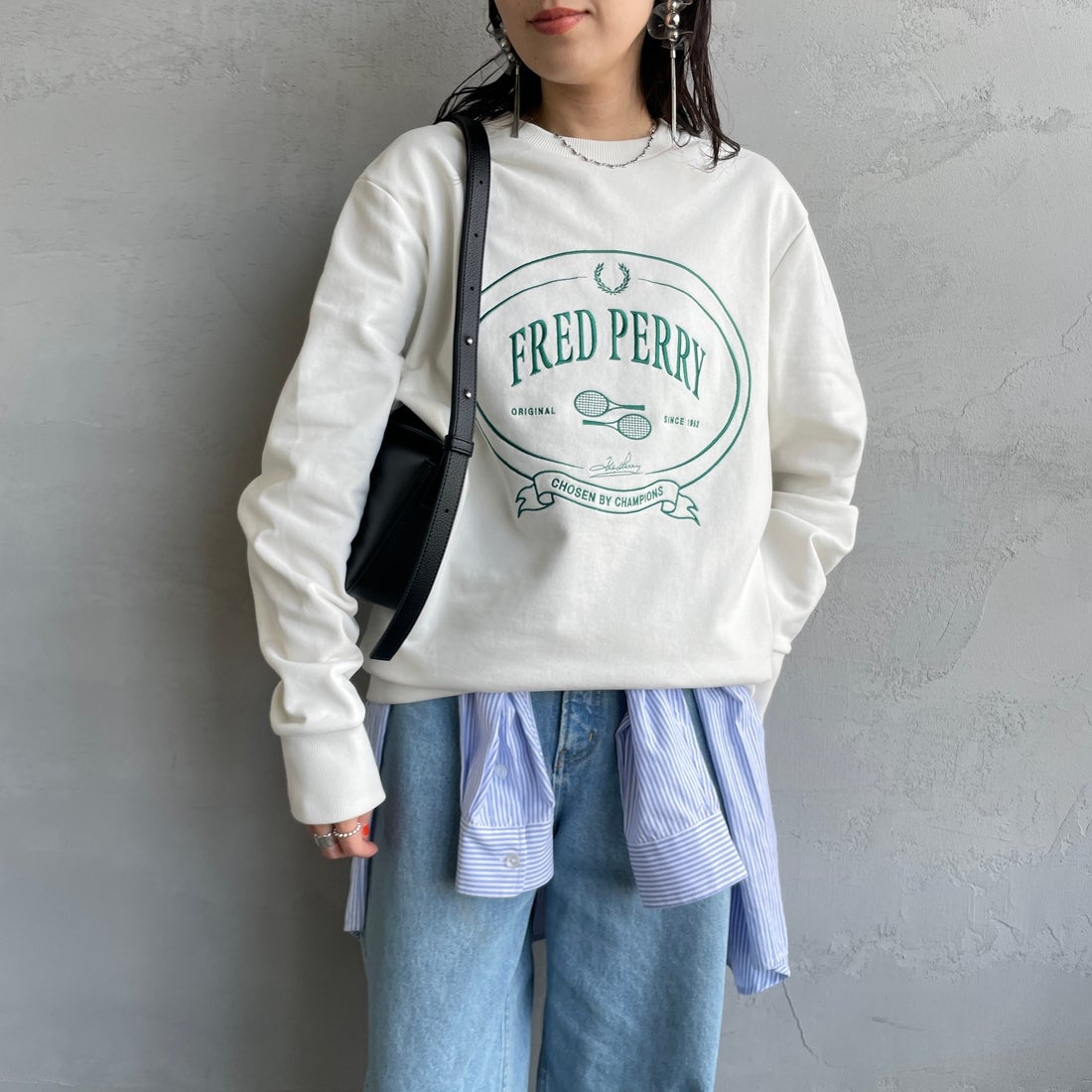 FRED PERRY [フレッドペリー] Chosen by Champions クルーネック