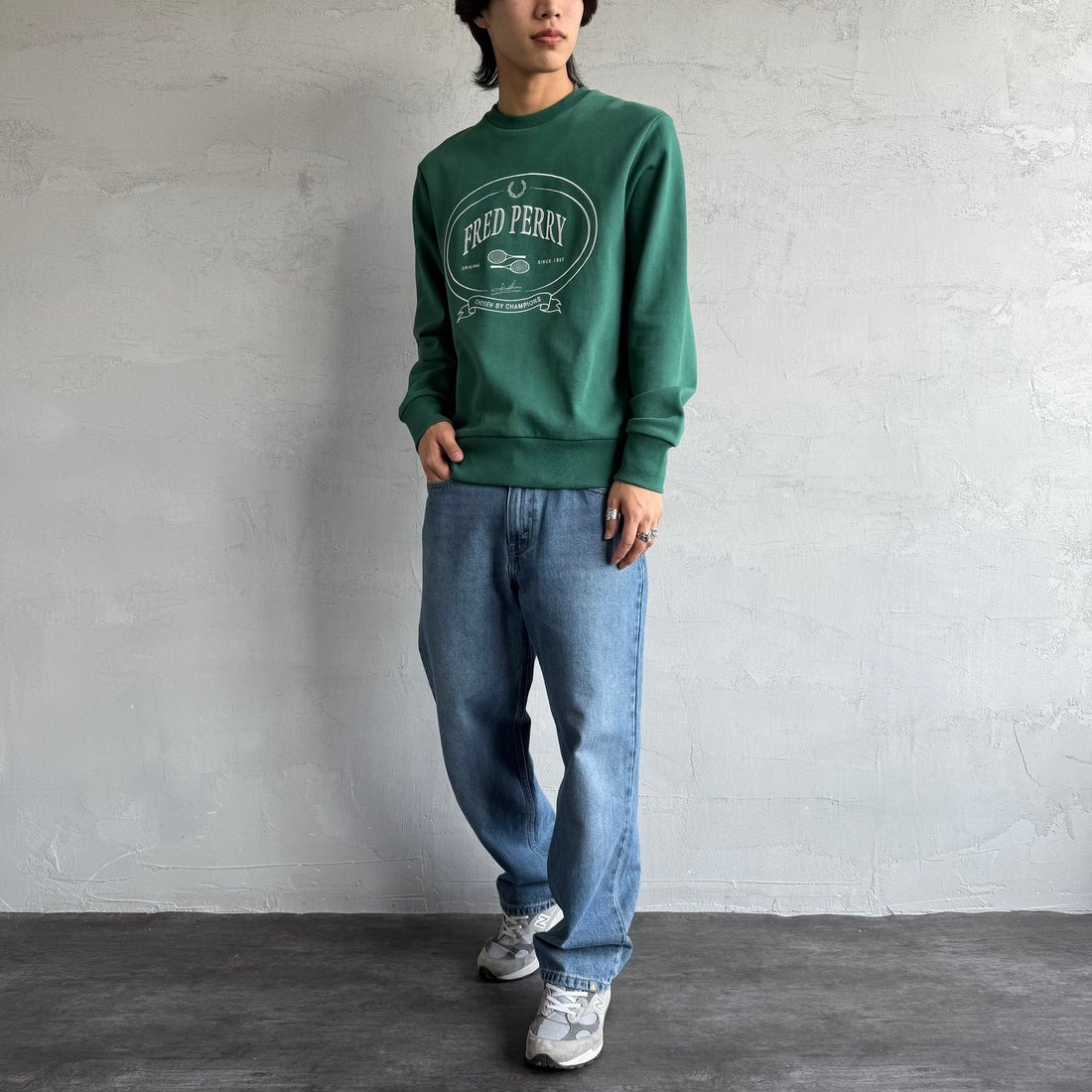 FRED PERRY [フレッドペリー] Chosen by Champions クルーネック