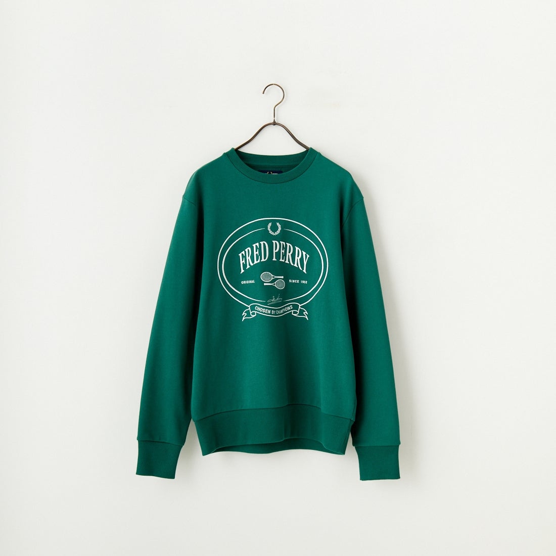 FRED PERRY [フレッドペリー] Chosen by Champions クルーネックスウェット [M1605] Z18 SPORT